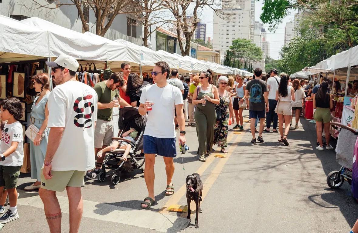 Evento costuma contar com atividades voltadas ao público infantil e também é pet friendly /Reprodução/Instagram