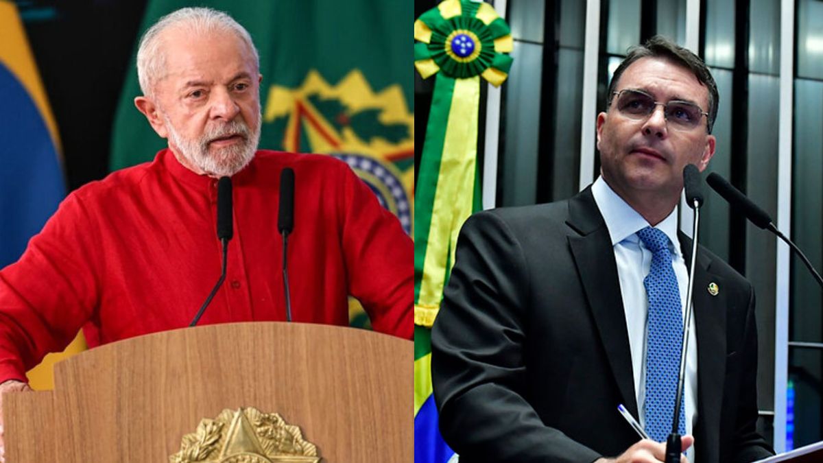 Lula e Flavio Bolsonaro, devem protagonizar uma das eleições mais apertadas da história recente. Foto: Marcelo Camargo/Agência Brasil - Waldemir Barreto/Agência Senado