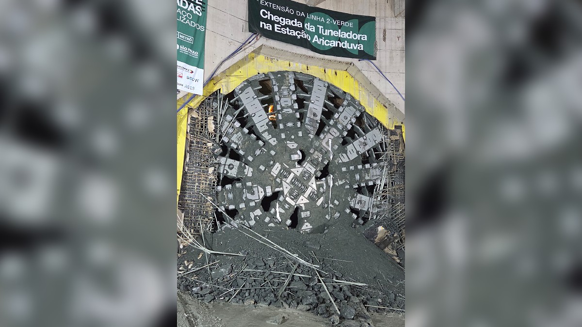 A máquina agora segue para uma nova etapa, que irá da Penha até a Vila Formosa - Divulgação/Metrô de São Paulo