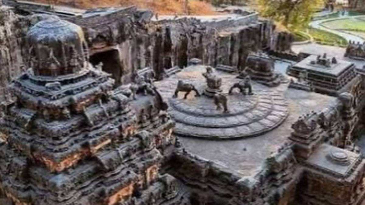 Templo Kailasa, na Índia