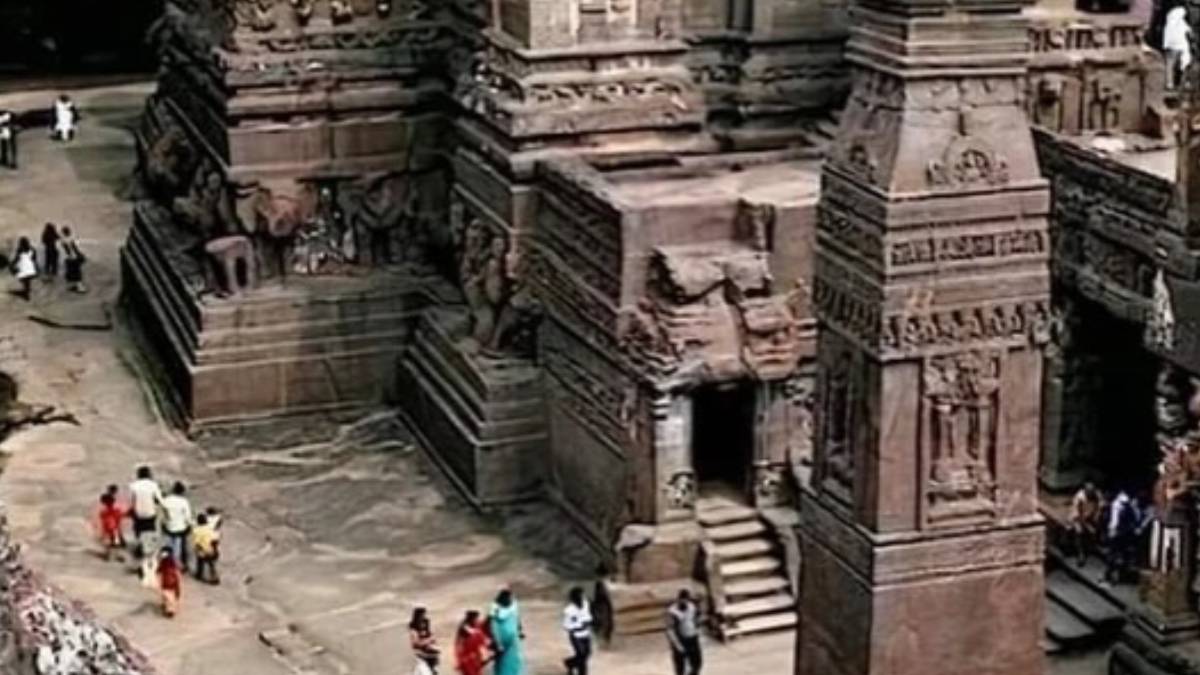 Templo Kailasa, na Índia