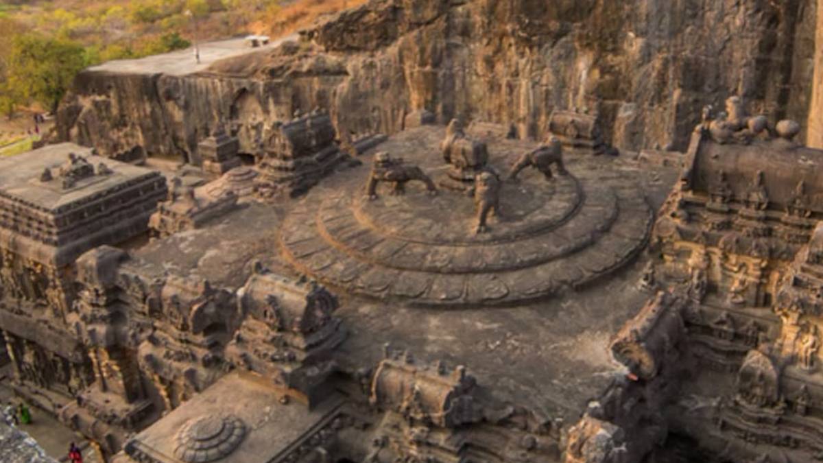 Templo Kailasa, na Índia