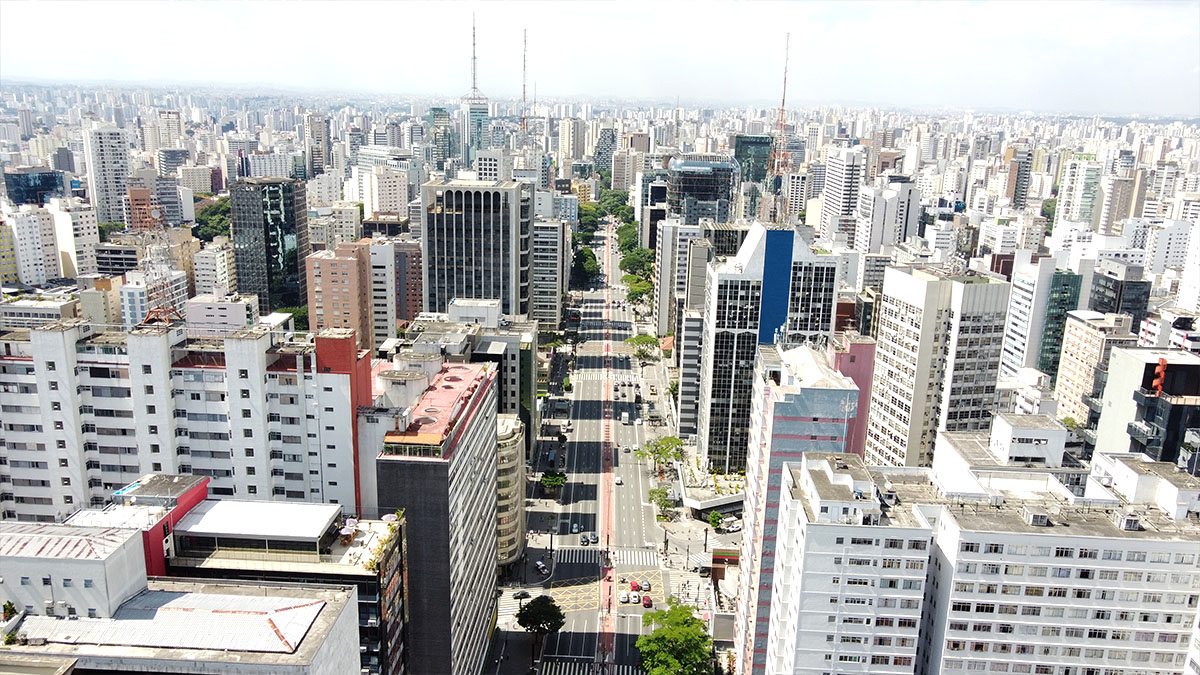 A Avenida Paulista é o coração econômico, financeiro e cultural de São Paulo, sendo um dos cartões-postais mais importantes do Brasil. Foto: Yuri Villaça/Gazeta de S.Paulo