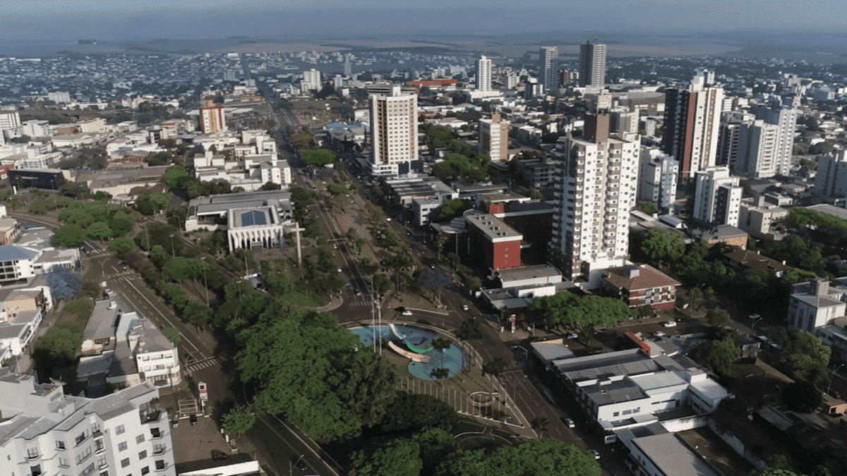 Avenida Brasil simboliza a organização e a mobilidade da cidade Prefeitura Municipal de Cascavel