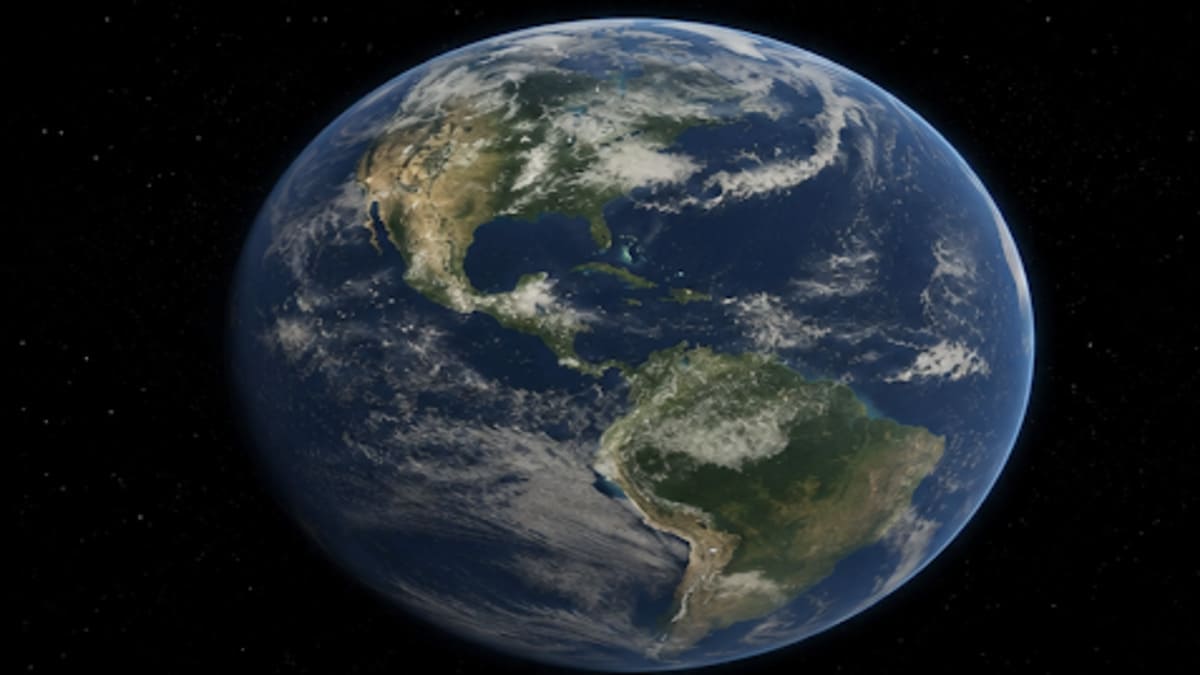 Cientistas analisaram como o futuro da atmosfera terrestre pode afetar a vida no planeta imagem gerada por inteligência artificial