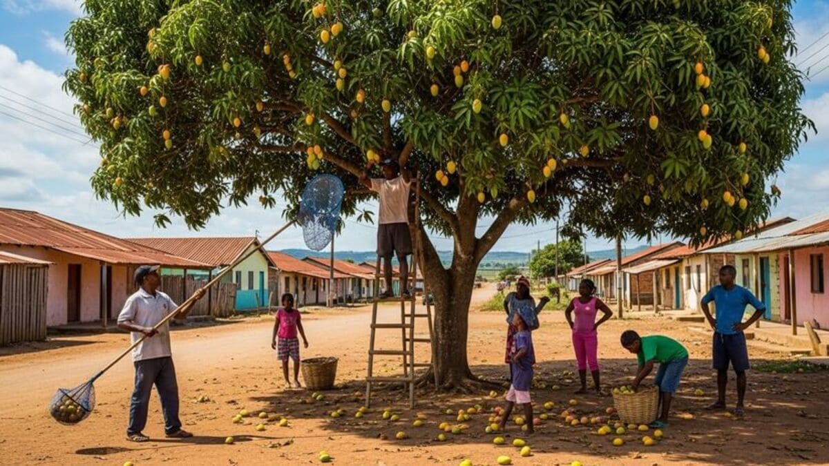 Mangueiras espalhadas pelas ruas ajudam a transformar Jardinópolis na famosa Capital da Manga