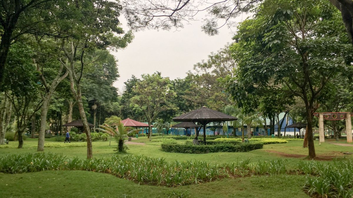 O nome do parque já entrega a ligação com a aviação e homenageia um dos personagens mais conhecidos da história aérea brasileira (Foto: Wikimedia Commons/ Mike Peel )