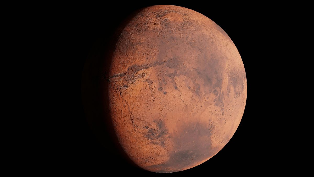 A aparência avermelhada de Marte vem de minerais ricos em ferro na superfície, uma das marcas que transformaram o planeta em símbolo da exploração espacial (Foto: Pexels)