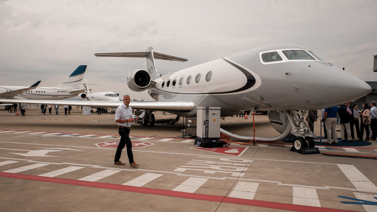 Aeroporto executivo em São Roque se tornou referência para a aviação premium no Brasil (Foto: Catarina Aviation Show)