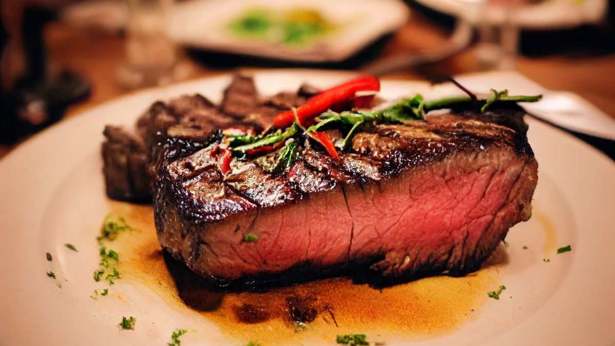 A aparência da carne depois da grelha nem sempre revela sua origem no boi, e é justamente isso que ajuda a derrubar velhos rótulos (Foto: Pexels)