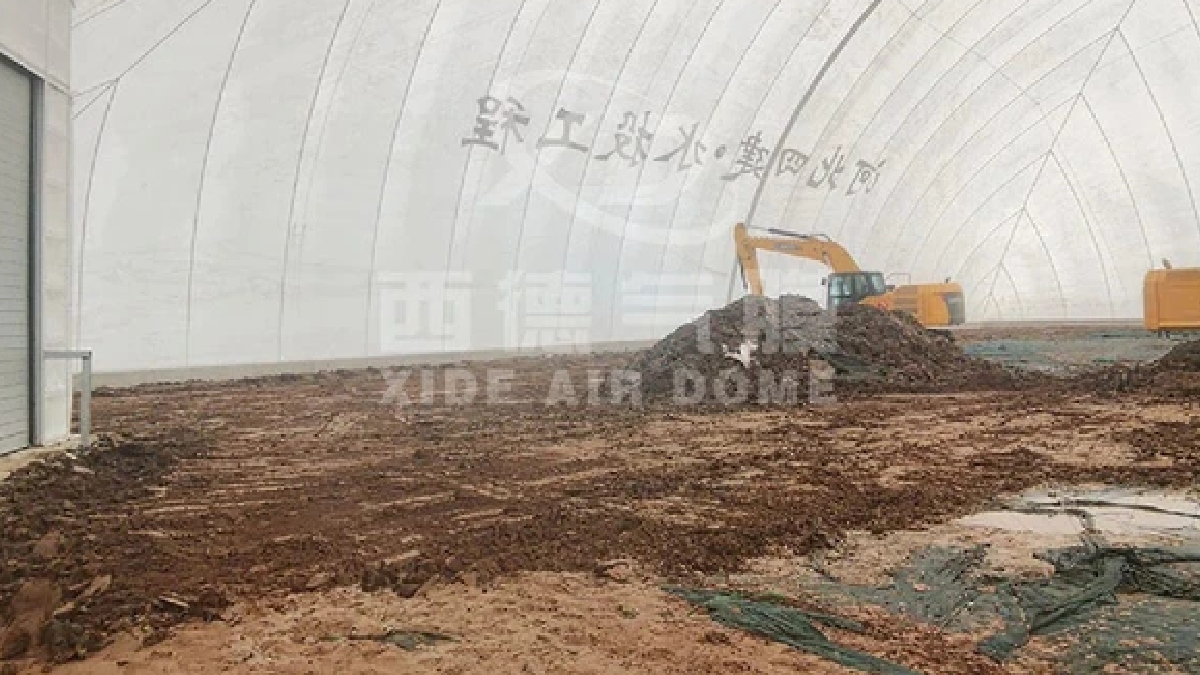Local em que os domos foram construídos - (Divulgação / XiDe Air Dome)