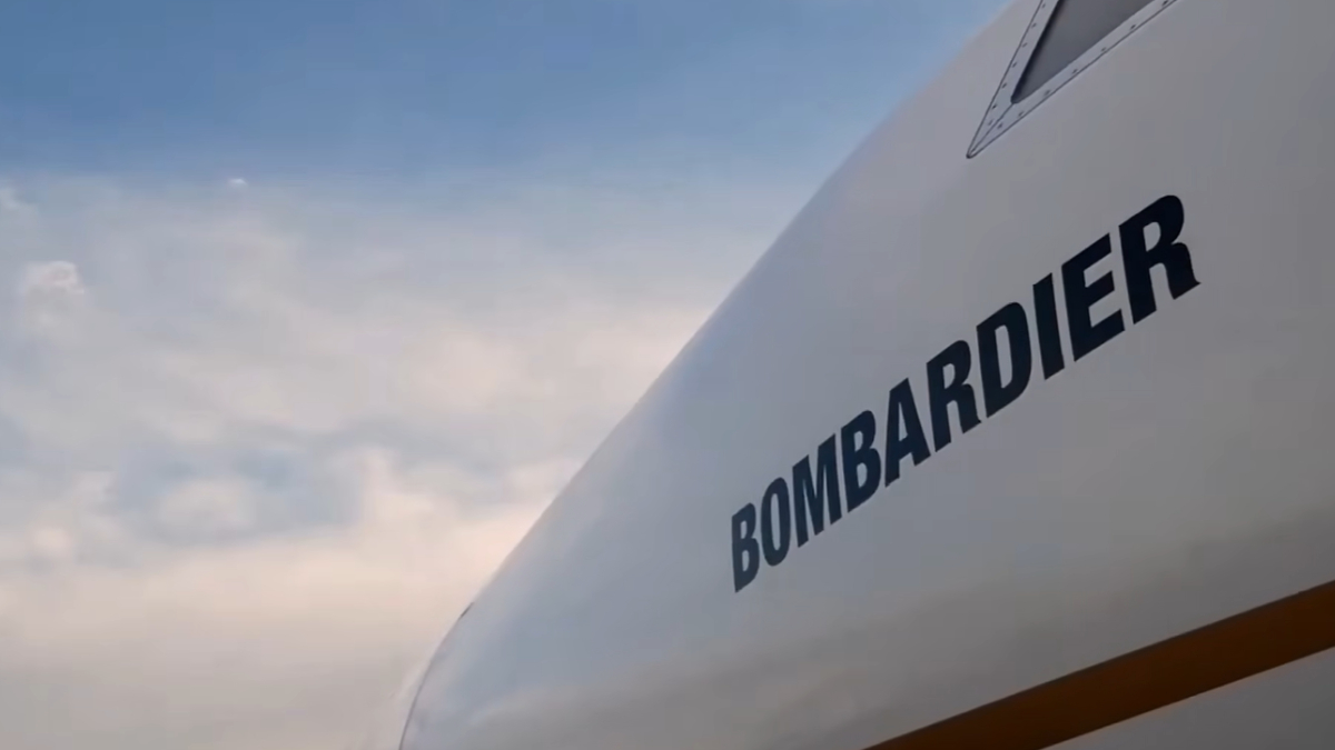 Modelo da Bombardier une velocidade extrema, conforto e autonomia para voos intercontinentais (Reprodução: YouTube)