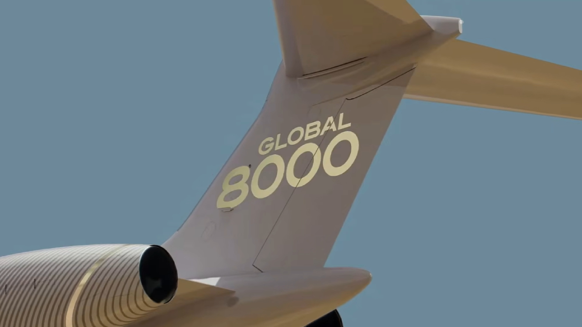 Bombardier traz ao Brasil seu jato mais rápido e luxuoso para evento em São Paulo (Reprodução: YouTube)