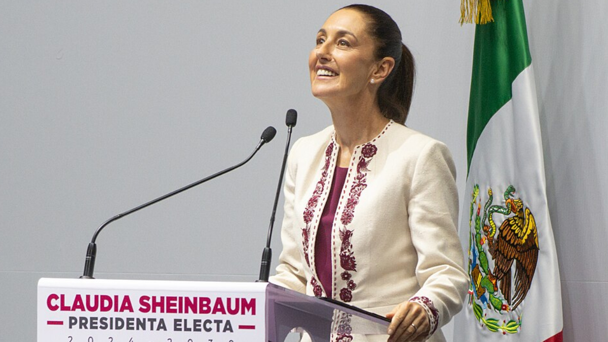 1- Claudia Sheinbaum lidera o ranking de popularidade na América Latina após fortalecer programas sociais e manter alta aprovação no México (Foto: EneasMx/ Wikimedia Commons)
