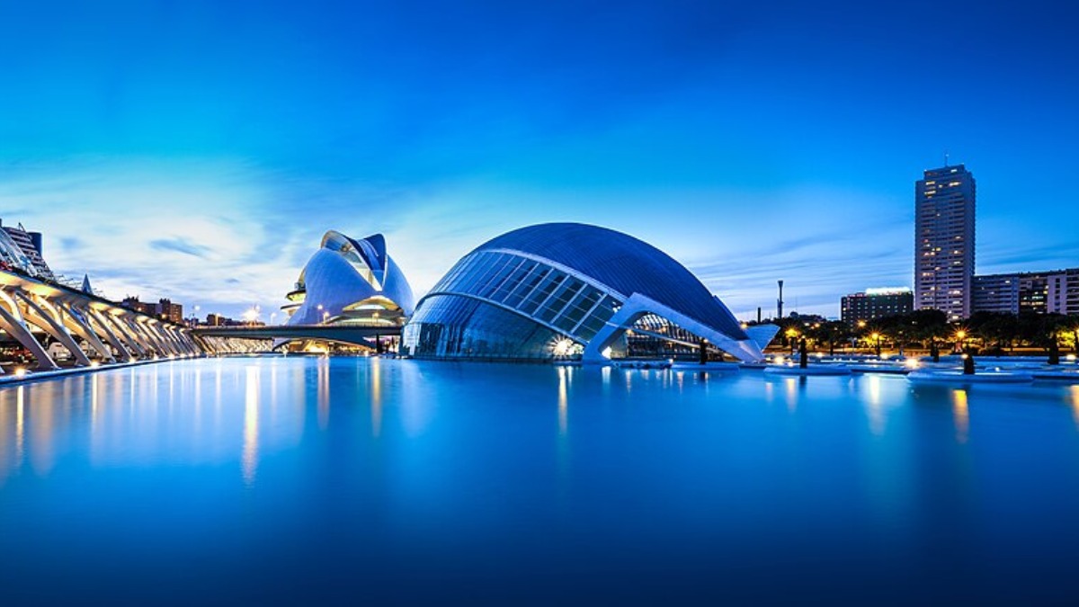 4. Cidade das Artes e das Ciências em Valência (Foto: William Warby/Wikimedia Commons)