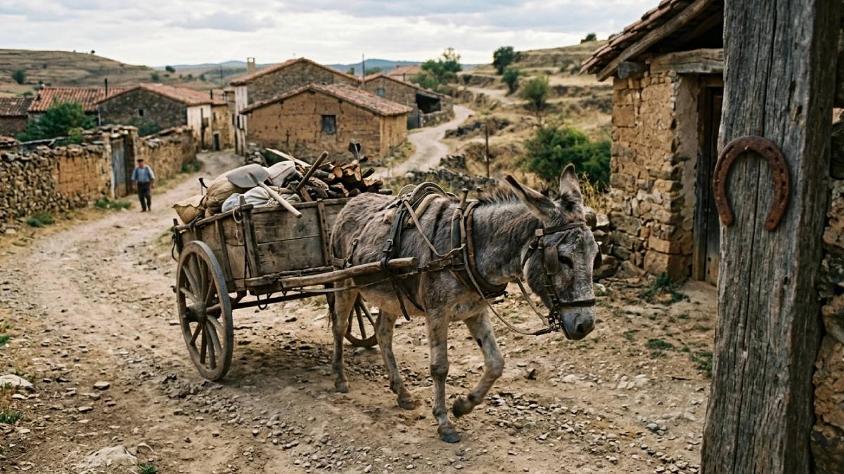 "Se ferradura trouxesse sorte, burro não puxava carroça": O deboche sobre superstições e a realidade do trabalho duro.