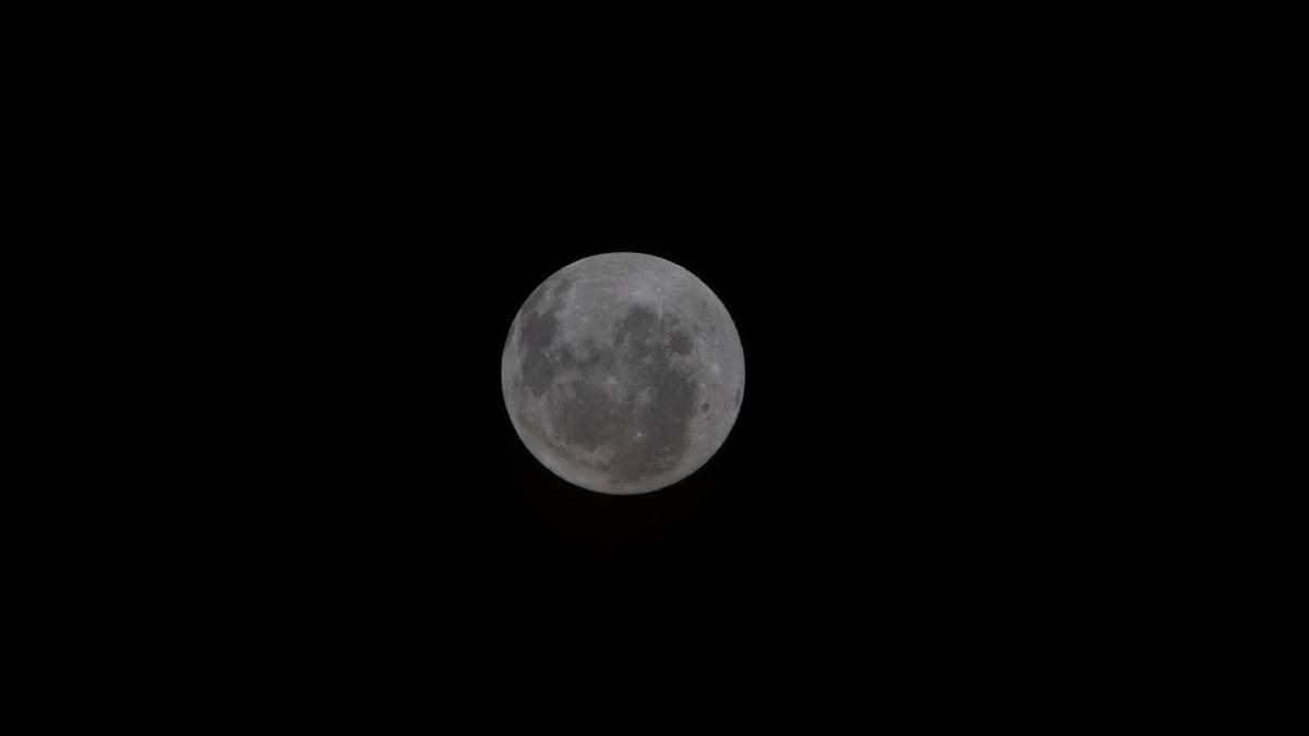 Lua vista do espaço durante missão da Artemis - Foto: Nasa