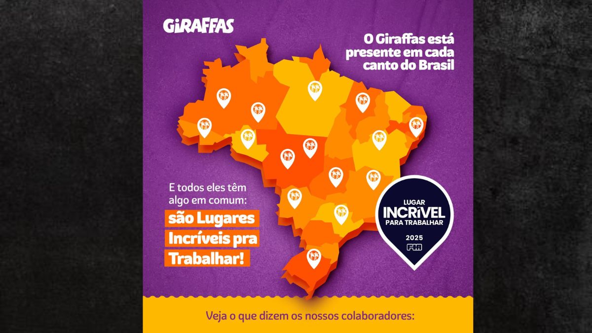 Em cada canto do Brasil, o orgulho de ser um "Lugar Incrível para Trabalhar". Foto: Reprodução / linkedin
