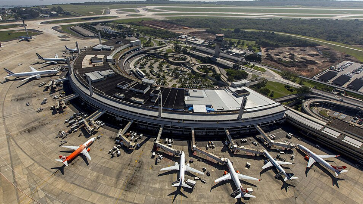 4- O Galeão, no Rio de Janeiro, fica na quarta posição com 42 rotas (Foto: Governo Federal Brasileiro)