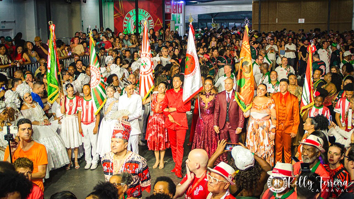 Mocidade Alegre, atual campeã do Carnaval de São Paulo, lançou na noite de sábado (9/5) o enredo que levará para o Sambódromo no Carnaval de 2027. Fotos: Kelly Ferreira/Mocidade Alegre