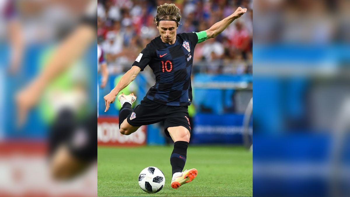 Luka Modric em 2018