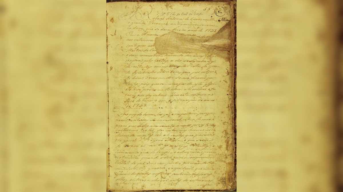 No século XVIII, um grupo de bandeirantes se embrenhou pelo sertão baiano e deixou um documento que intriga historiadores e arqueólogos até hoje: o Manuscrito 512. (Foto: Wikimedia Commons)