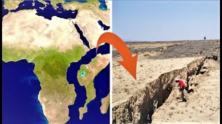 Isótopos de hélio encontrados na Zâmbia confirmam que a falha atinge profundidades de até 160 km. Reprodução/Youtube