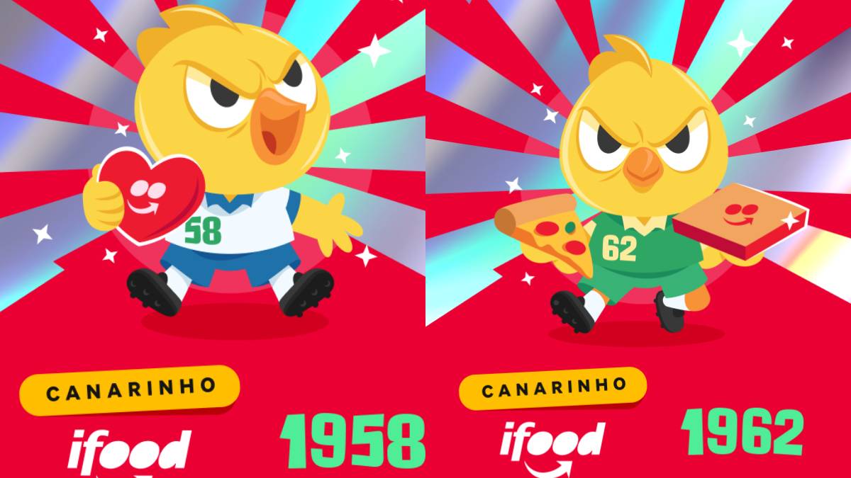 Personagens têm cerca de 25 cm de altura e são produzidos com poliéster e algodão; cada Canarinho acompanha uma caixa exclusiva e um card cromado colecionável.