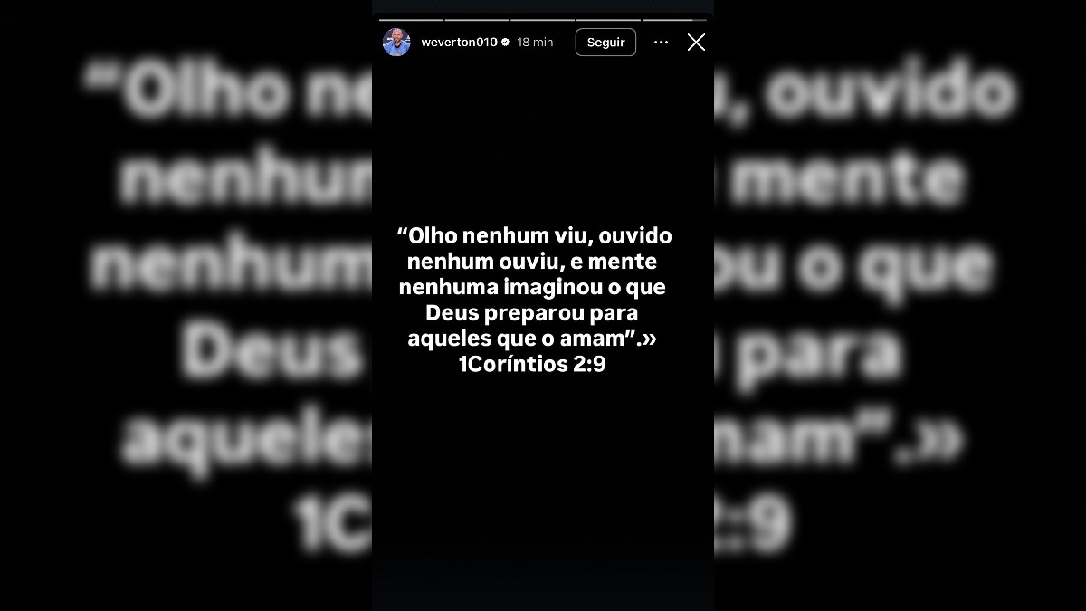 Reação Weverton