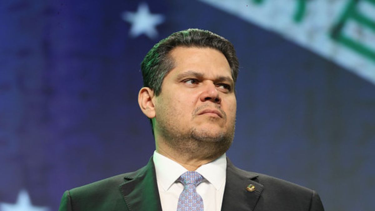 Presidente do Senado Federal, Davi Alcolumbre também esteve presente no evento. Foto: Divulgação/CNM