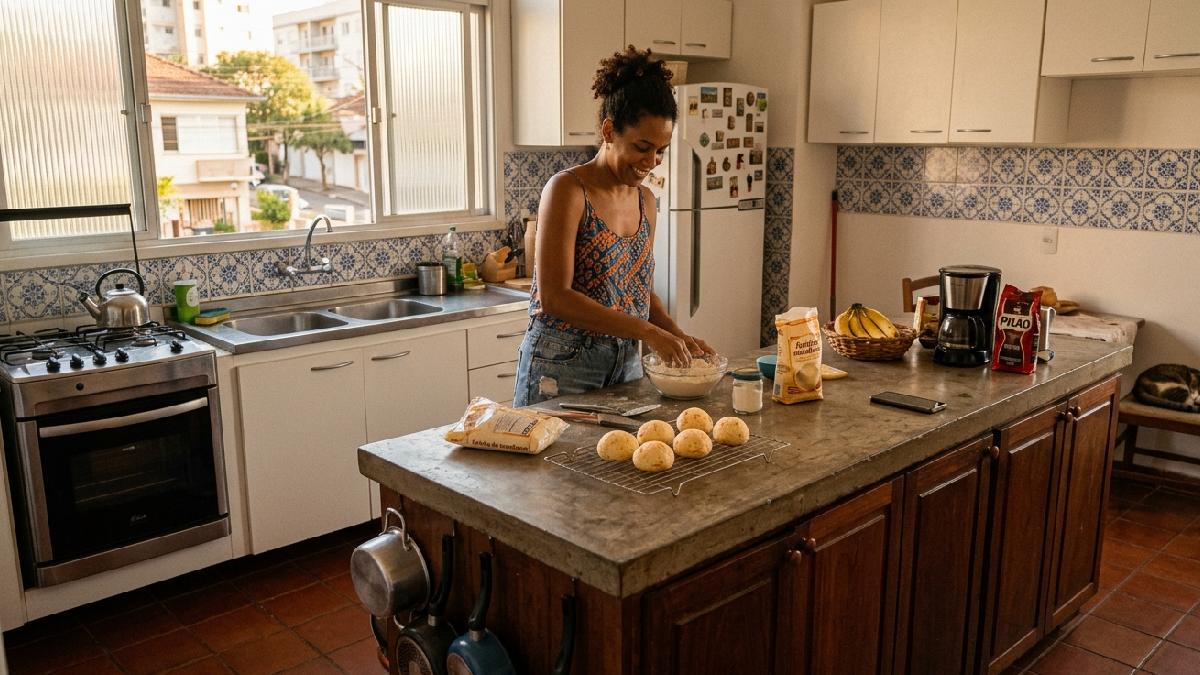Móveis modulares oferecem a flexibilidade necessária para casas que buscam aproveitar cada metro quadrado. Ilustração/Gazeta de S. Paulo