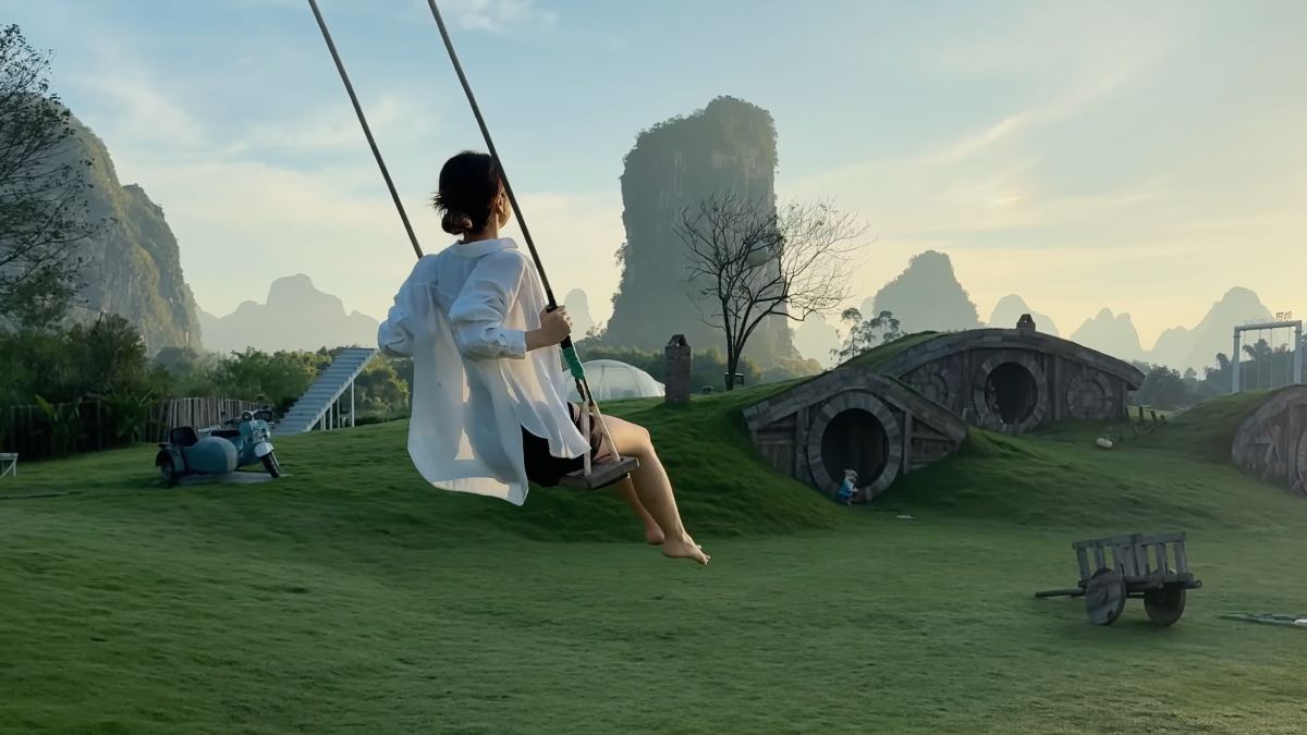 A beleza natural da Província de Guangxi é tão relevante que está estampada na nota de 20 yuan, a moeda oficial chinesa. Foto: Reprodução/Youtube