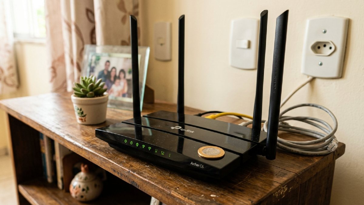 Truques caseiros para tentar melhorar o sinal do roteador Wi-Fi ganham força na internet. Foto: Ilustração/Gazeta de S. Paulo