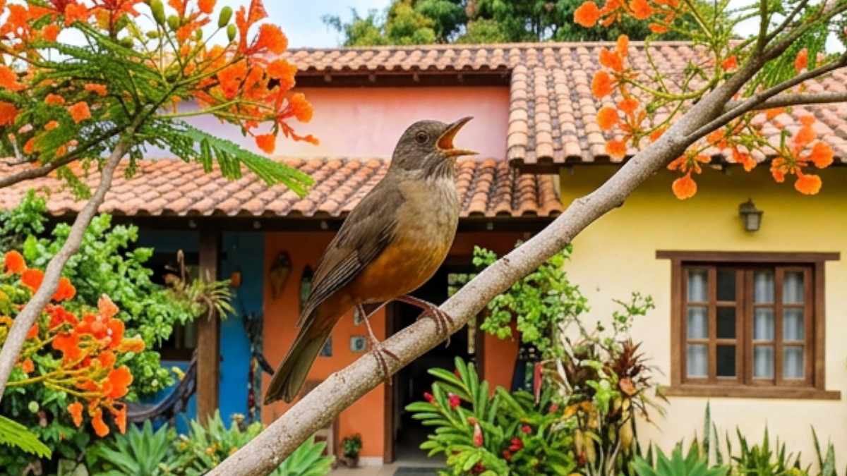 Impacto das metrópoles: o excesso de ruído e a iluminação artificial das grandes cidades alteram o comportamento e o ritmo biológico das aves. Foto: Ilustração/Gazeta de S. Paulo