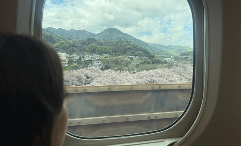 Trem bala japonês/Adriana Baroli/Gazeta de S.Paulo