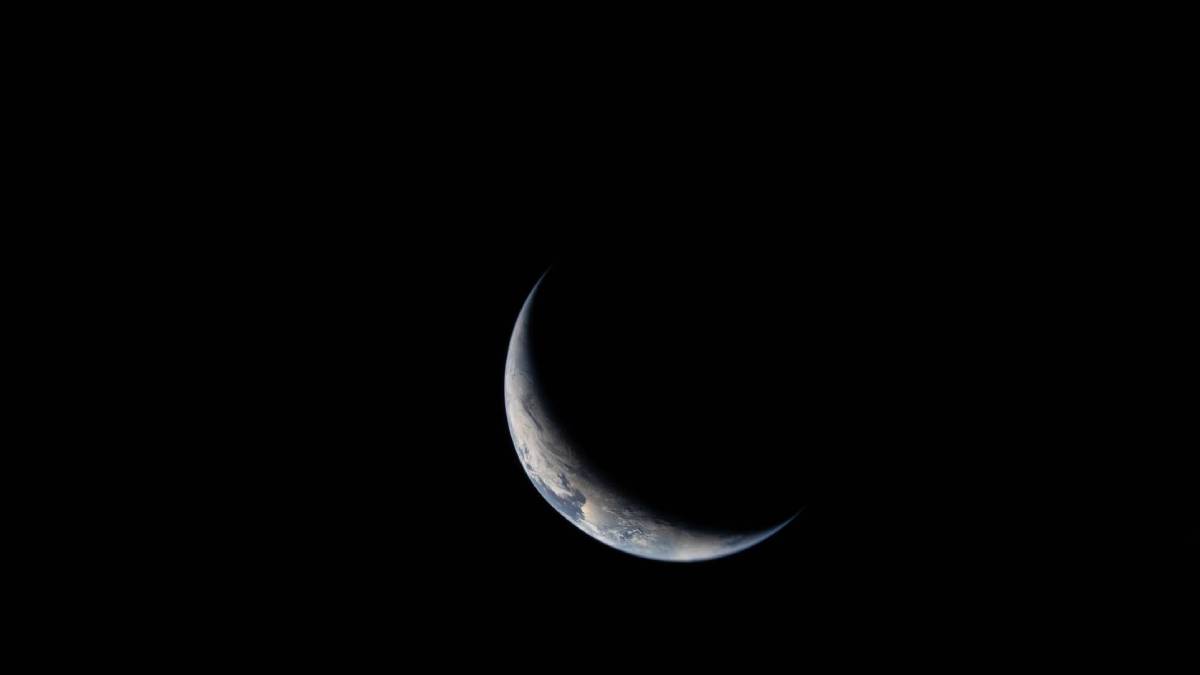 Astronautas tiraram foto do planeta terra durante missão da Artemis - Foto: Nasa