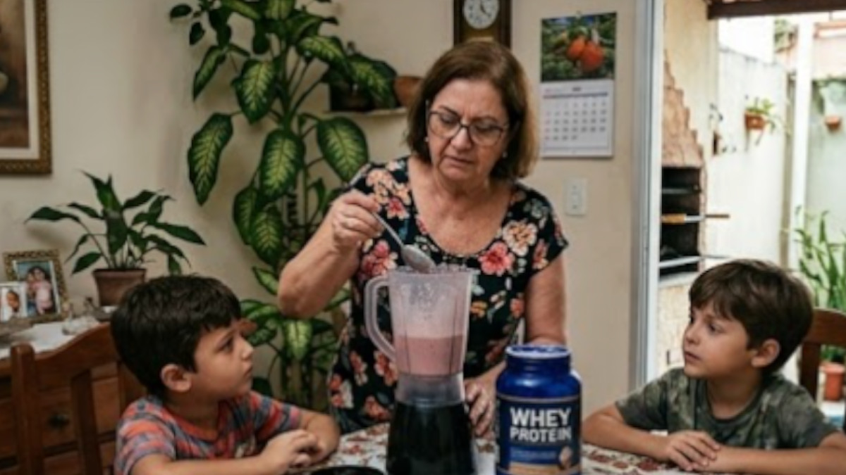 Pediatras e nutricionistas alertam que o uso de suplementos como whey e creatina não é indicado para crianças saudáveis. Foto: Ilustração/Gazeta de S. Paulo