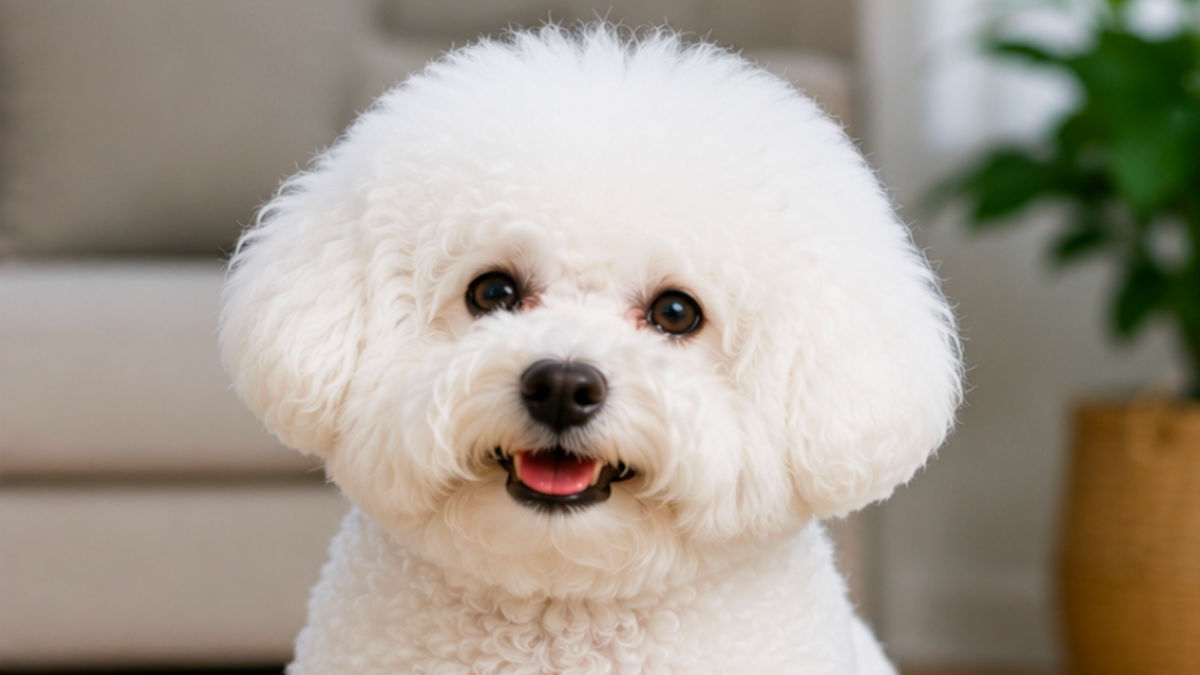 Bichon Frisé  natureza resiliente e facilidade em lidar com rotinas fixas do dia a dia. Foto: Ilustração/Gazeta de S. Paulo