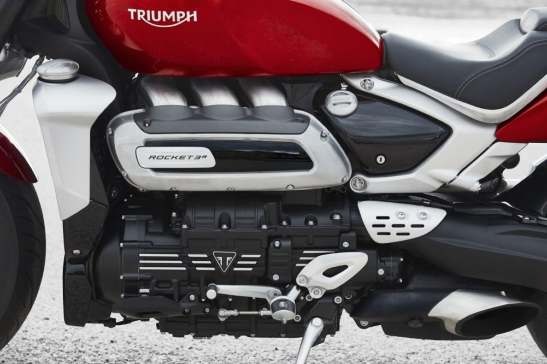 O motor da Triumph Rocket 3 é o maior do mundo em motos produzidas em série, com três cilindros e que vai de 0 a 100 km/h em 2,73 segundos Macaque in the trees