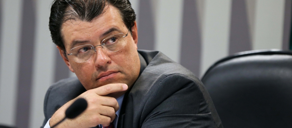 O senador Eduardo Braga (MDB-AM) 