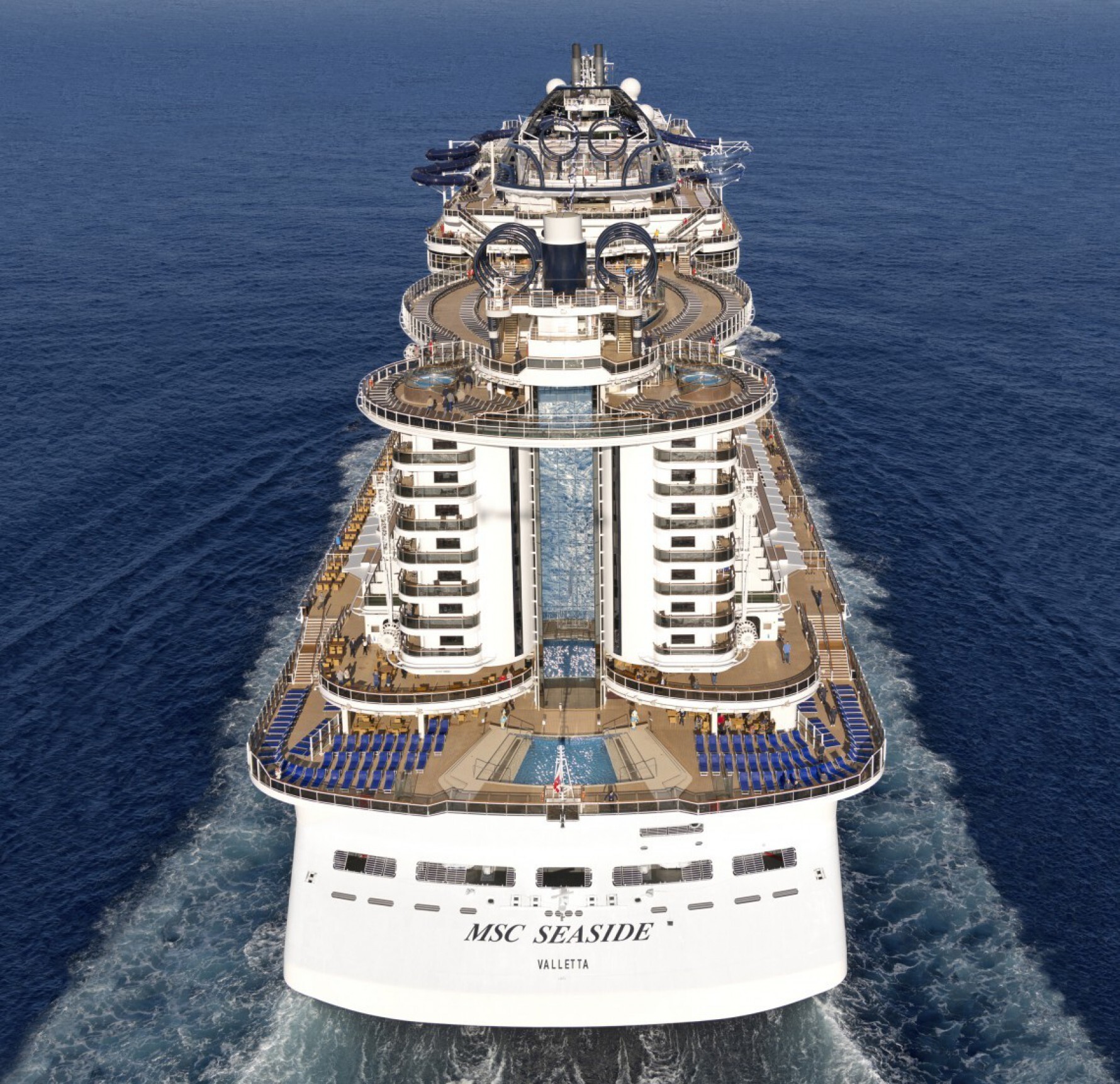 MSC SEASIDE. O grande cruzeiro estreia em águas brasileiras na temporada 2021/2022, e com um pacote de seis noites que sai de Santos, vai até Ilha Grande, Salvador e Búzios, no dia 11 de dezembro. Seu desenho foi inspirado nos condomínios de praia de Miami, e tem uma promenade que circunda todo o navio, além de 13 hidromassagens, cinema XD, spa, dez restaurantes, cinco piscinas, duas tirolesas e boliche. Macaque in the trees