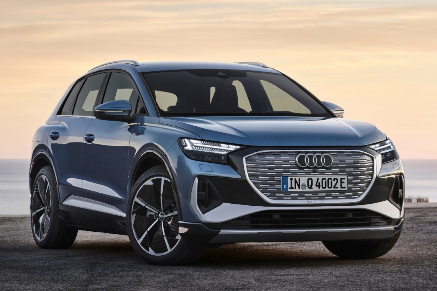 Com o Q4 e-Tron e o Q4 Sportback e-Tron, a Audi dá o próximo passo na linguagem de design de seus modelos elétricos Macaque in the trees
