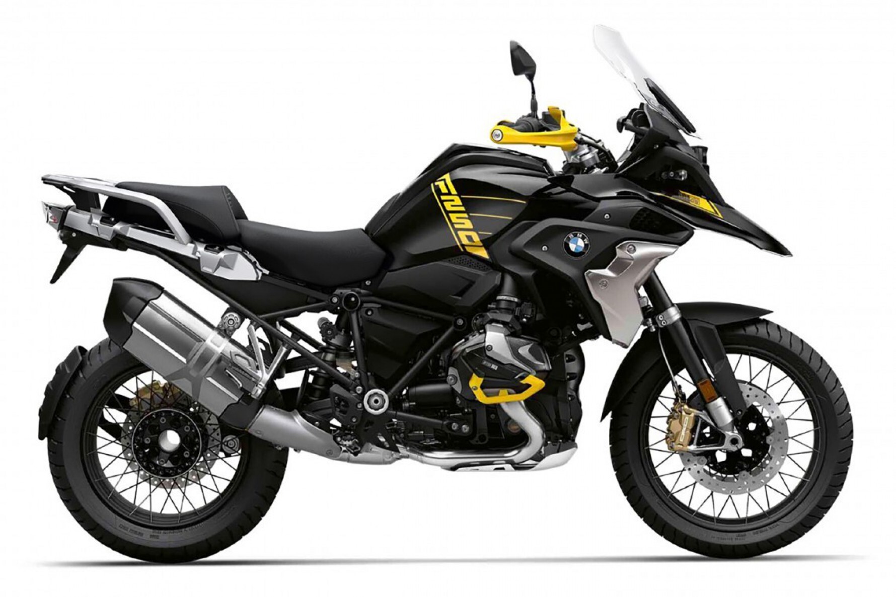 Nos modelos R 1250 GS (foto) e R 1250 GS Adventure, edição 40 Anos, a principal novidade é o MSR (Controle Dinâmico do Freio Motor) Macaque in the trees