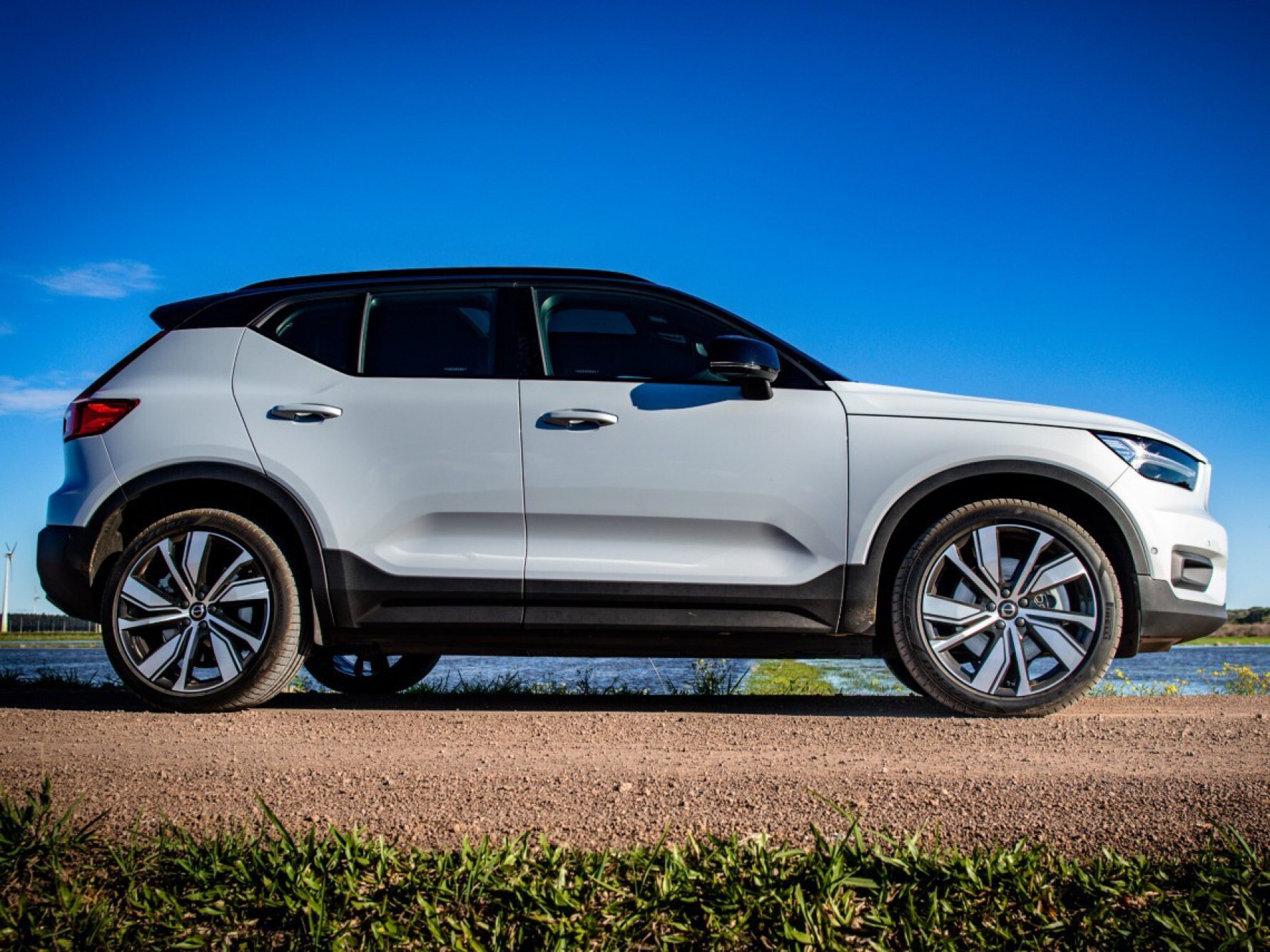 O XC40 Recharge Pure Electric possui 4,42 metros de comprimento, 1,86 metro de largura, 1,65 metro de altura e 2,70 metros de entre-eixos Macaque in the trees