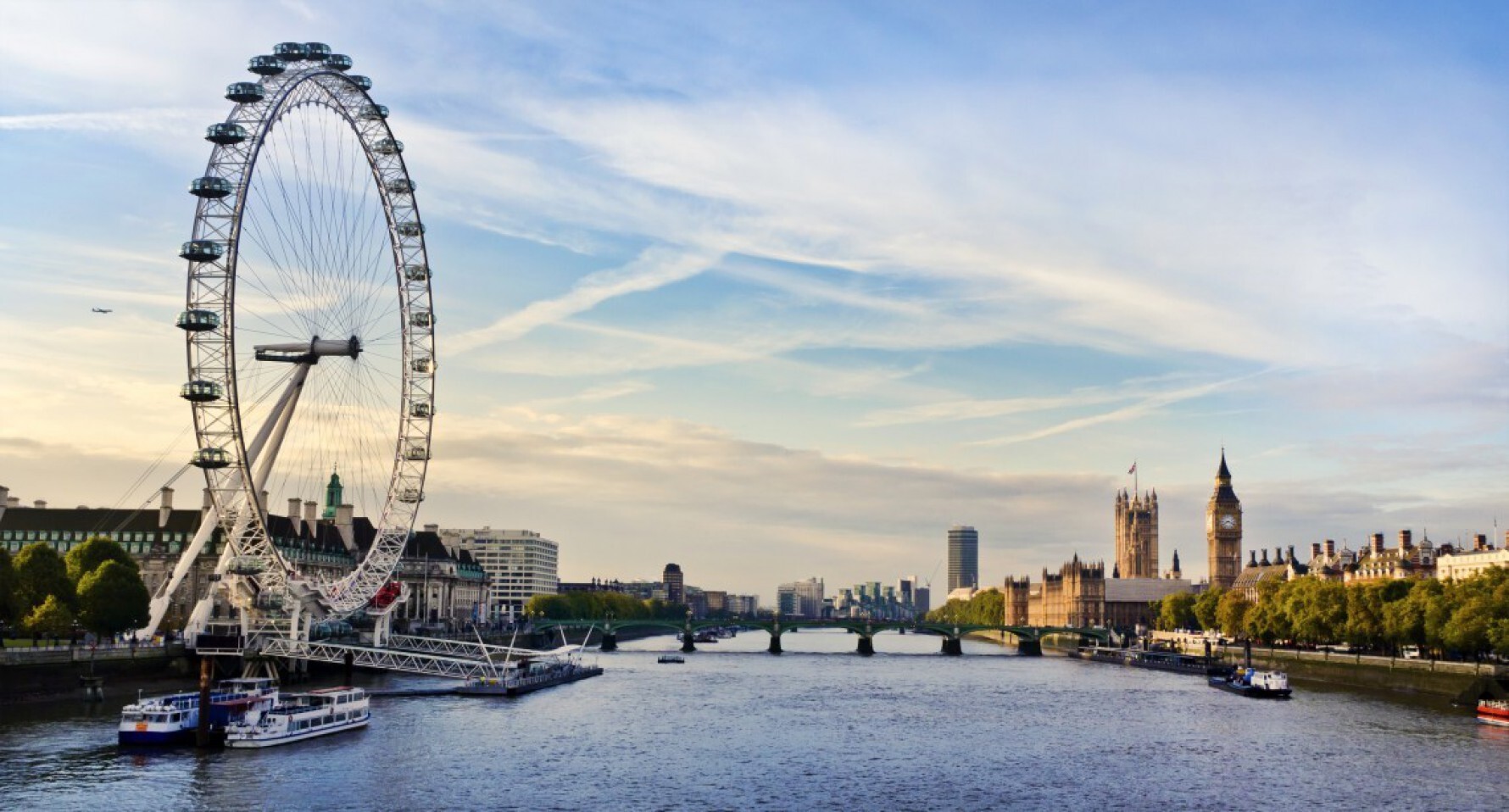 London Eye foi fundada no início do milênio e é a responsável pela moda das rodas-gigantes como pontos turísticos Macaque in the trees