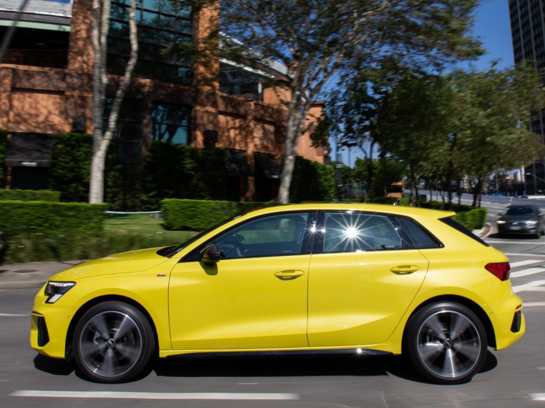 Novo A3 Sportback possui 4,34 metros de comprimento, 1,81 metro de largura, 1,43 metro de altura e 2,63 metros de entre-eixos Macaque in the trees