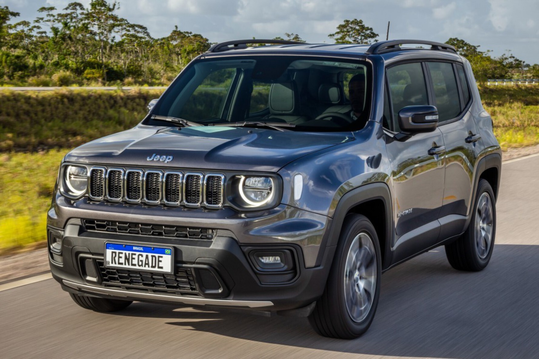 Jeep Renegade Longitude T270 Turbo Flex AT6 4x2 Macaque in the trees